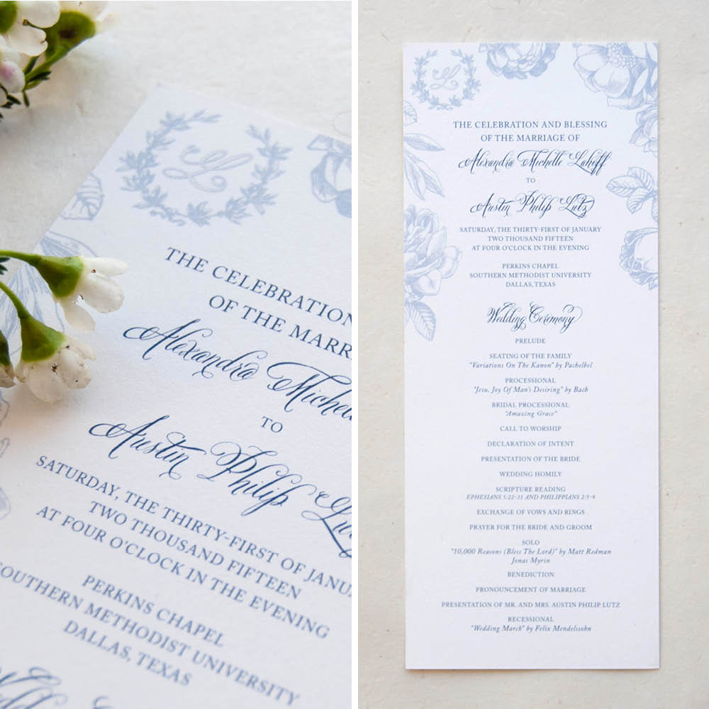 French Country Wedding Suite, Graphic Design, Jessica Oviedo