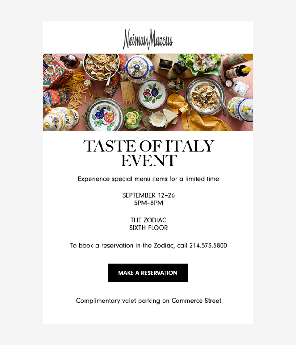 Taste of Italy, Gourmet/Epicure, Graphic Design, Jessica Oviedo