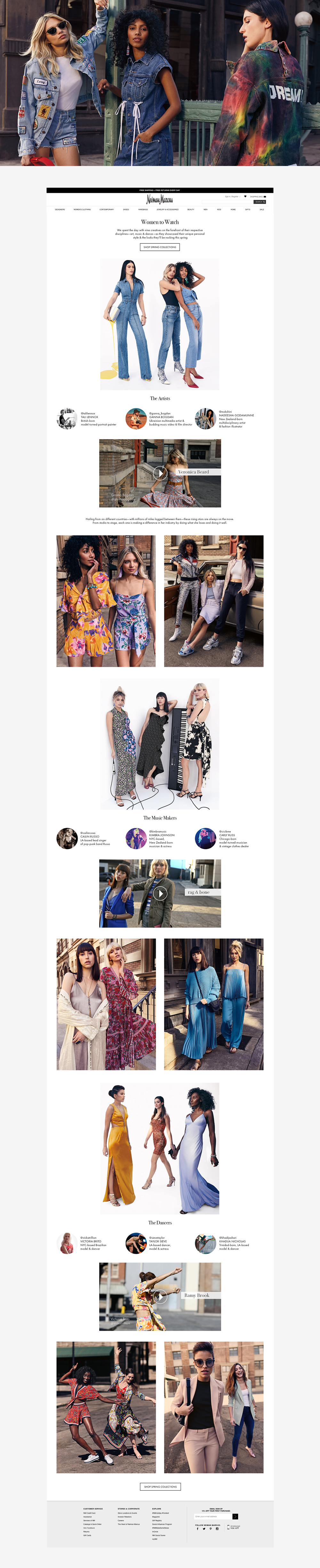 Fashion Influencers, Web Design, Jessica Oviedo